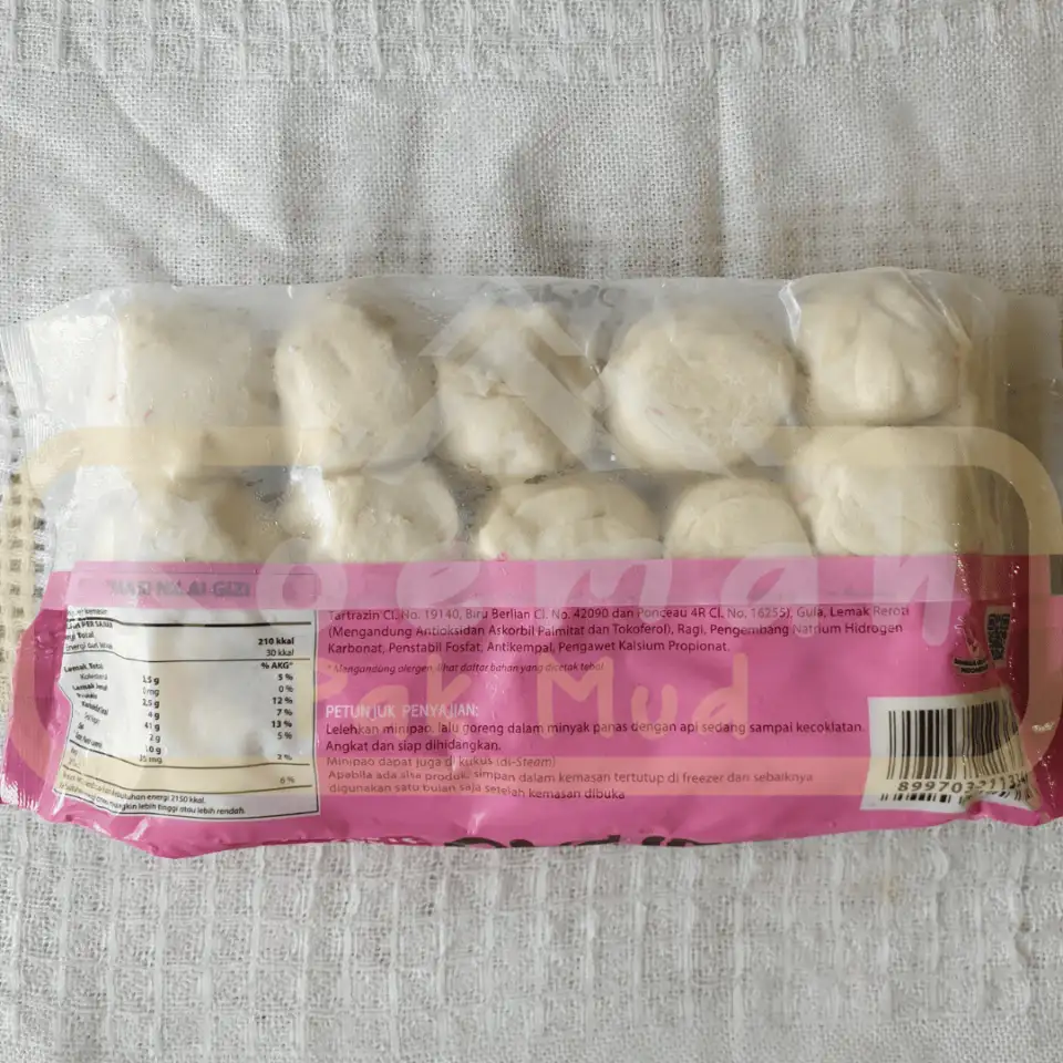 MINIPAO UMIAMI RASA STRAWBERRY ISI 30 465gr 2