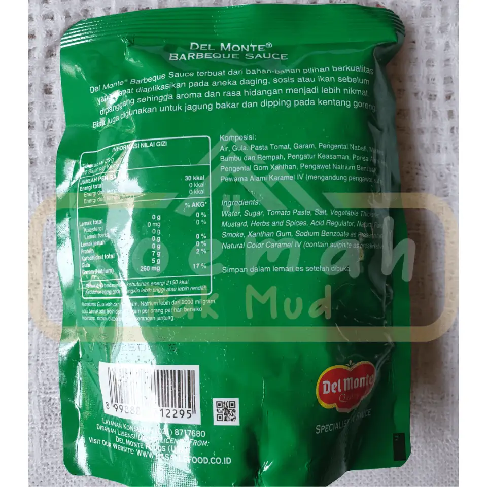 BARBEQUE SAUS DELMONTE 250gr 2